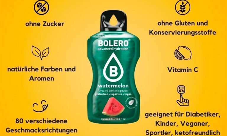 boisson bolero : poudre à diluer dans de l'eau