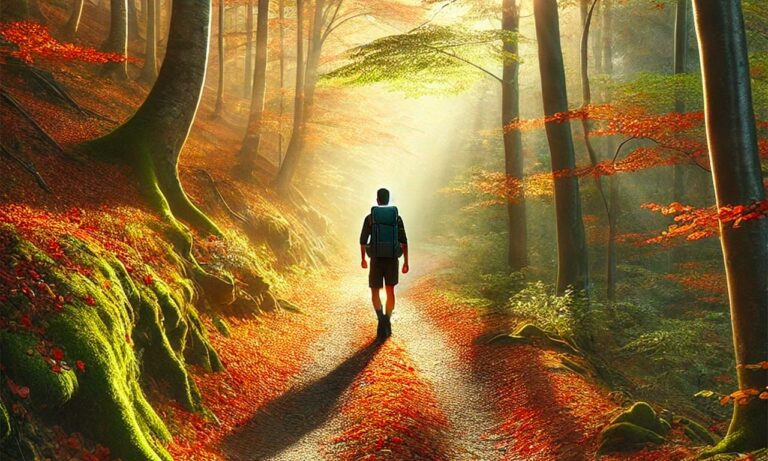 la marche a pied